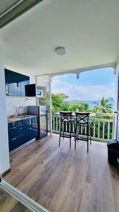 Joli Studio Kaz'Coco Vue Mer Apartment Le Diamant