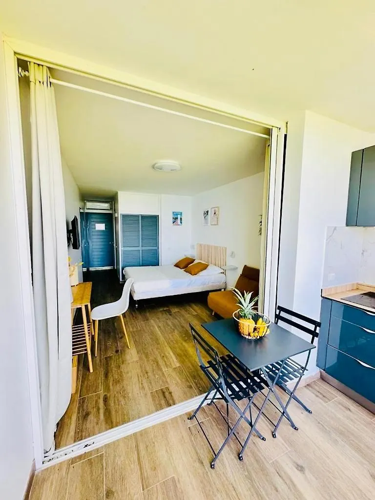Joli Studio Kaz'Coco Vue Mer Apartment Le Diamant