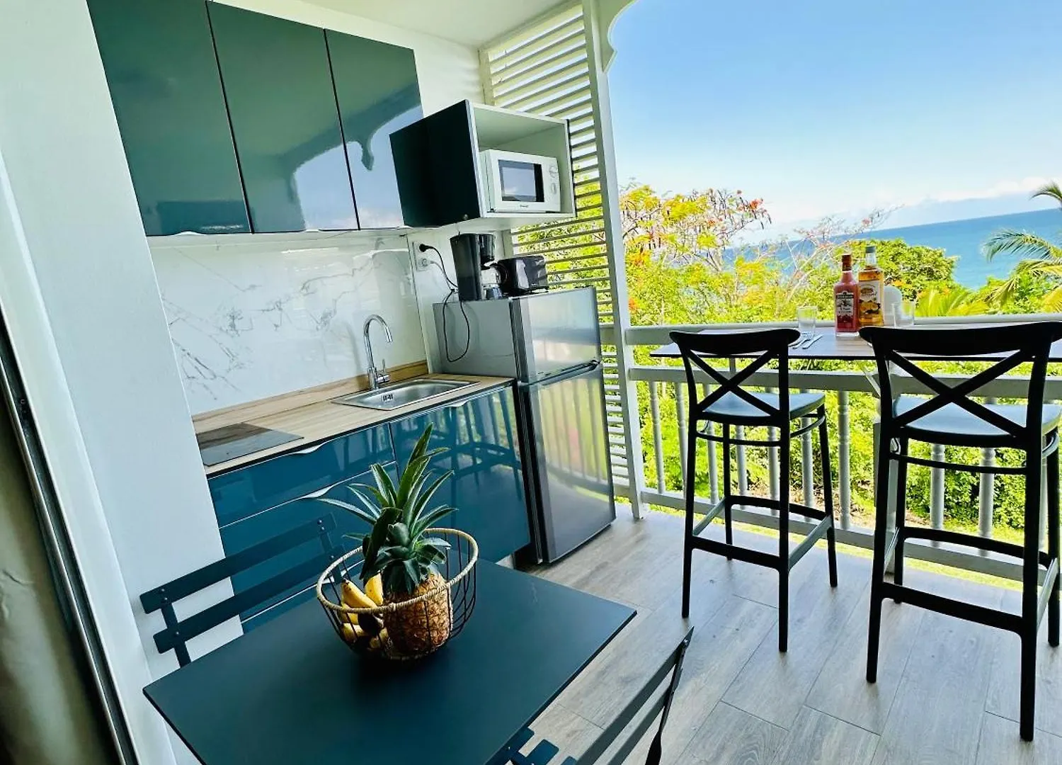 Joli Studio Kaz'Coco Vue Mer Apartment Le Diamant 0*,