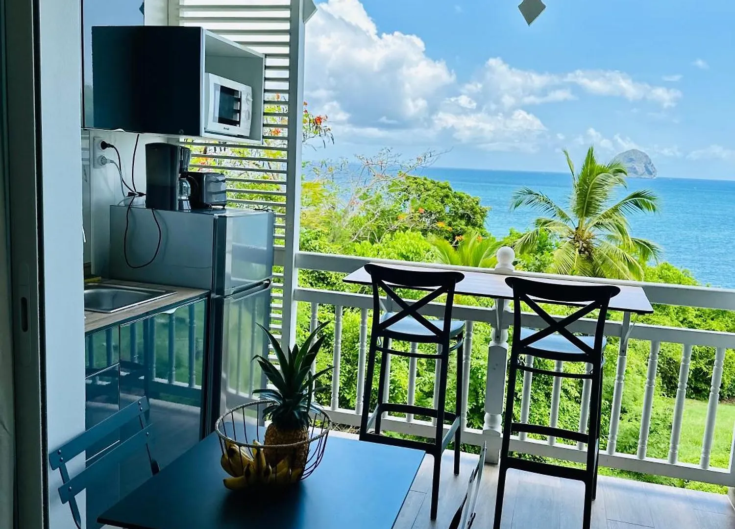 Joli Studio Kaz'Coco Vue Mer Apartment Le Diamant